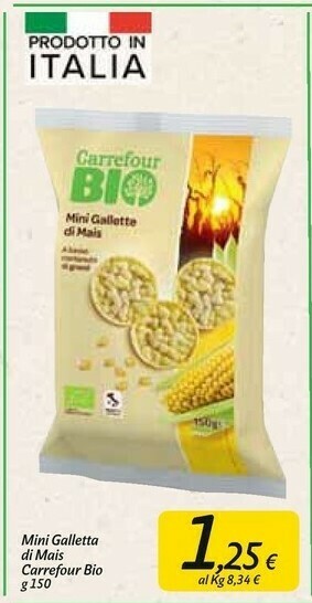 Carrefour Market Gallette di mais offerta