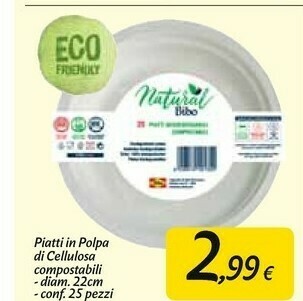 Carrefour Market Piatti di plastica offerta