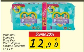 Carrefour Market Pampers Baby Dry offerta