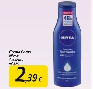 Carrefour Market Nivea Crema corpo offerta