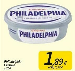 Carrefour Market Philadelphia Formaggio spalmabile offerta