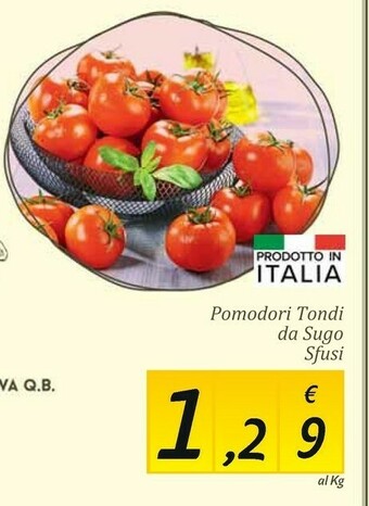 Carrefour Market Pomodori Tondi Da Sugo Sfusi offerta