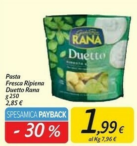 Carrefour Market Rana Pasta ripiena offerta