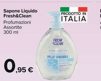 Carrefour Market Fresh&clean Sapone Liquido offerta