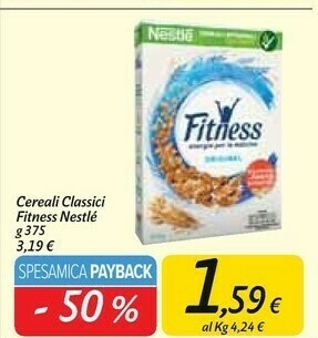 Carrefour Market Nestlè Cereali Fitness offerta