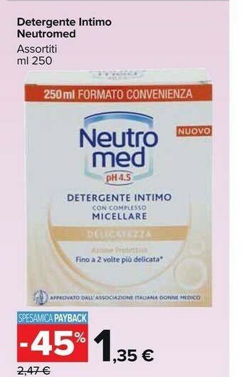 Carrefour Market Neutro Med Detergente Intimo offerta