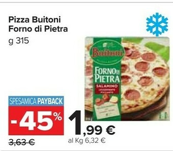 Carrefour Market Buitoni Pizza Forno Di Pietra offerta