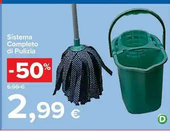 Carrefour Market Carrefour Sistema Completo Di Pulizia offerta