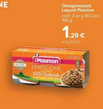 Plasmon Omogeneizzati Legumi