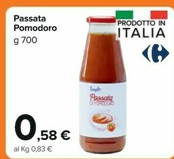 Carrefour Market Passata Pomodoro offerta