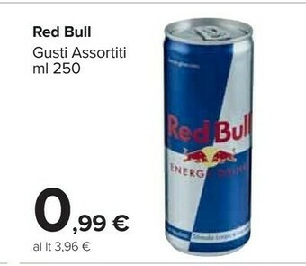 Carrefour Market Red bull Energy Drink 250 G(ml) offerta