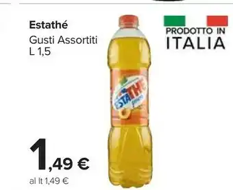 Carrefour Market Estathé The Pesca offerta