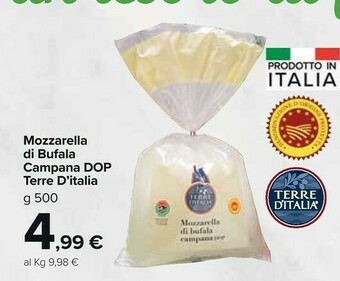 Carrefour Market Mozzarella Di Bufala Campana Dop offerta
