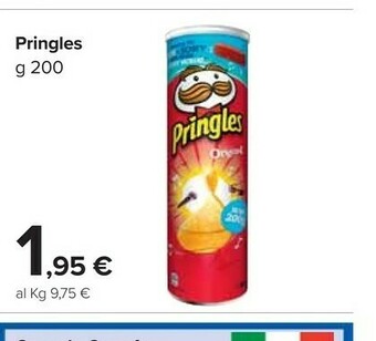 Carrefour Market Pringles Patatine offerta
