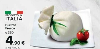 Carrefour Market Burrata Fresca offerta