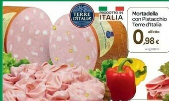 Carrefour Terre d'Italia Mortadella offerta