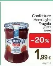 Carrefour Hero Marmellata offerta
