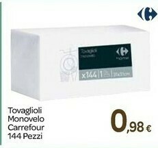 Carrefour Tovaglioli offerta