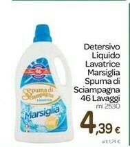 Carrefour Spuma di Sciampagna Detersivo lavatrice offerta