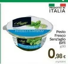 Carrefour Biffi Pesto offerta
