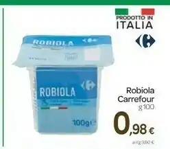 Carrefour Robiola offerta