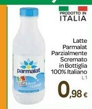 Carrefour Parmalat Latte parzialmente scremato offerta