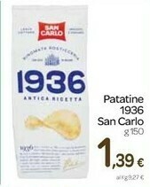 Carrefour San Carlo Patatine fritte offerta