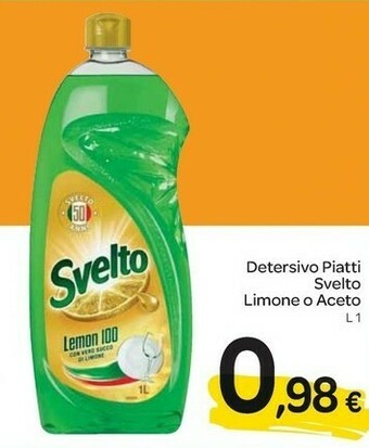 Carrefour Svelto Detersivo piatti offerta