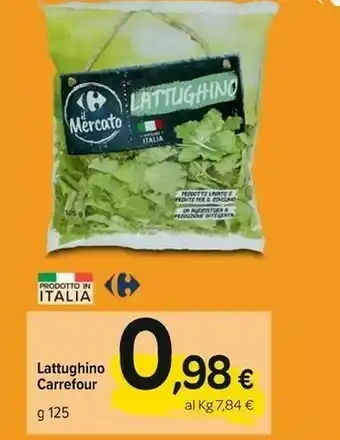 Carrefour Lattuga offerta