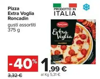 Carrefour Pizzoli Patatine offerta