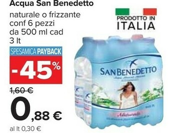 Carrefour San Benedetto Acqua offerta