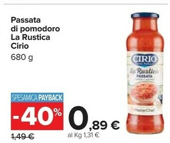 Carrefour Scotti Riso offerta