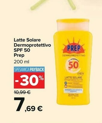 Carrefour Crema solare offerta