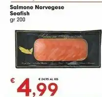Despar Sea fish Salmone Norvegese 200 Gr offerta