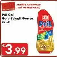 Despar Pril Gel Gold Scogli Grasso offerta