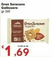 Despar Galbusera Gran Saraceno Gocce Di Cioccolato 260 G(ml) offerta