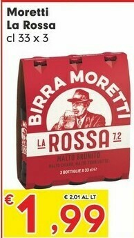 Despar Moretti La Rossa offerta