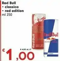 Despar Red bull Energy Drink 250 G(ml) offerta