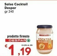 Despar Despar Salsa Cocktail offerta