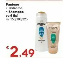 Despar Pantene Balsamo Shampoo offerta