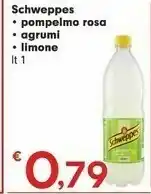 Despar Schweppes Gusto Agrumi 1000 G(ml) offerta