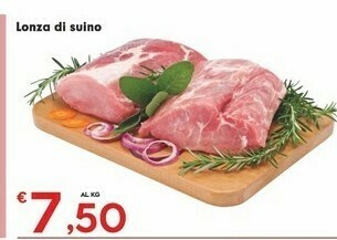 Despar Lonza Di Suino offerta