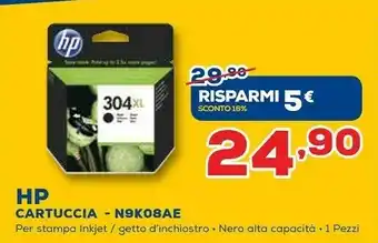 Euronics HP Cartuccia N9K08AE offerta