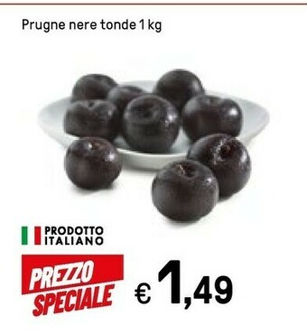 Iper La Grande Prugne Nere Tonde offerta