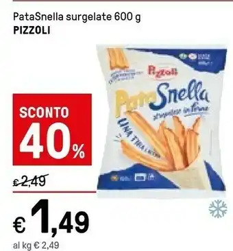 Iper La Grande Pizzoli PataSnella Surgelata offerta