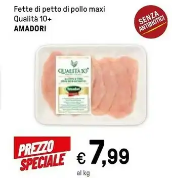Iper La Grande Amadori Fette Di Petto Di Pollo offerta