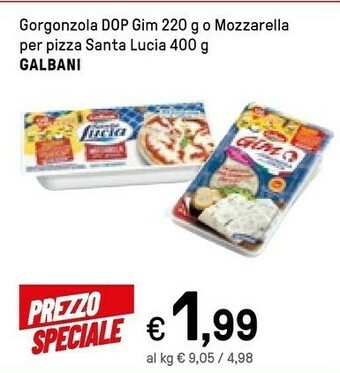 Iper La Grande Galbani Gorgonzola DOP Gim offerta