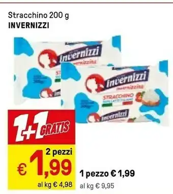 Iper La Grande Invernizzi Stracchino 200 G(ml) offerta