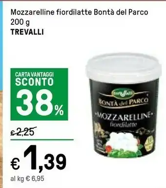 Iper La Grande Trevalli Mozzarelline Fiordilatte offerta