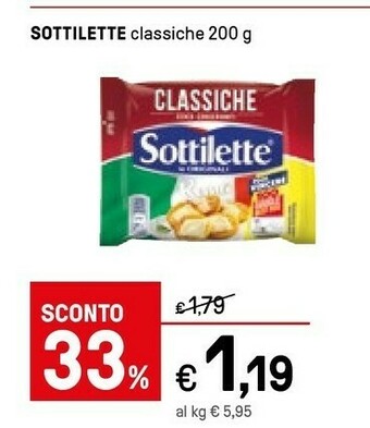 Iper La Grande Sottilette Classiche offerta